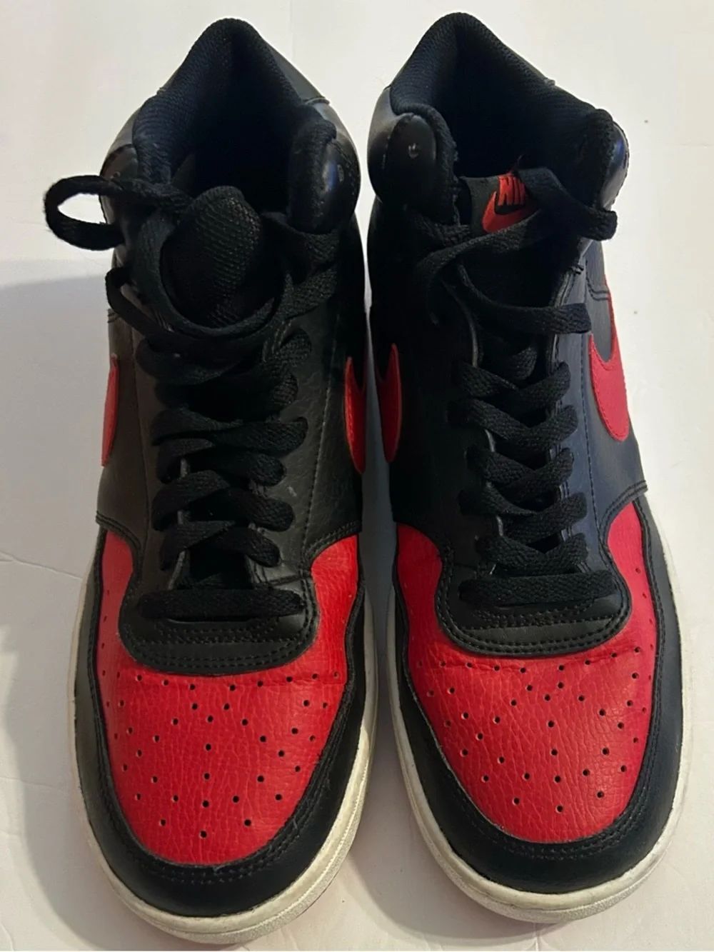 Nike Court Vision Mid 'Bred' size 8